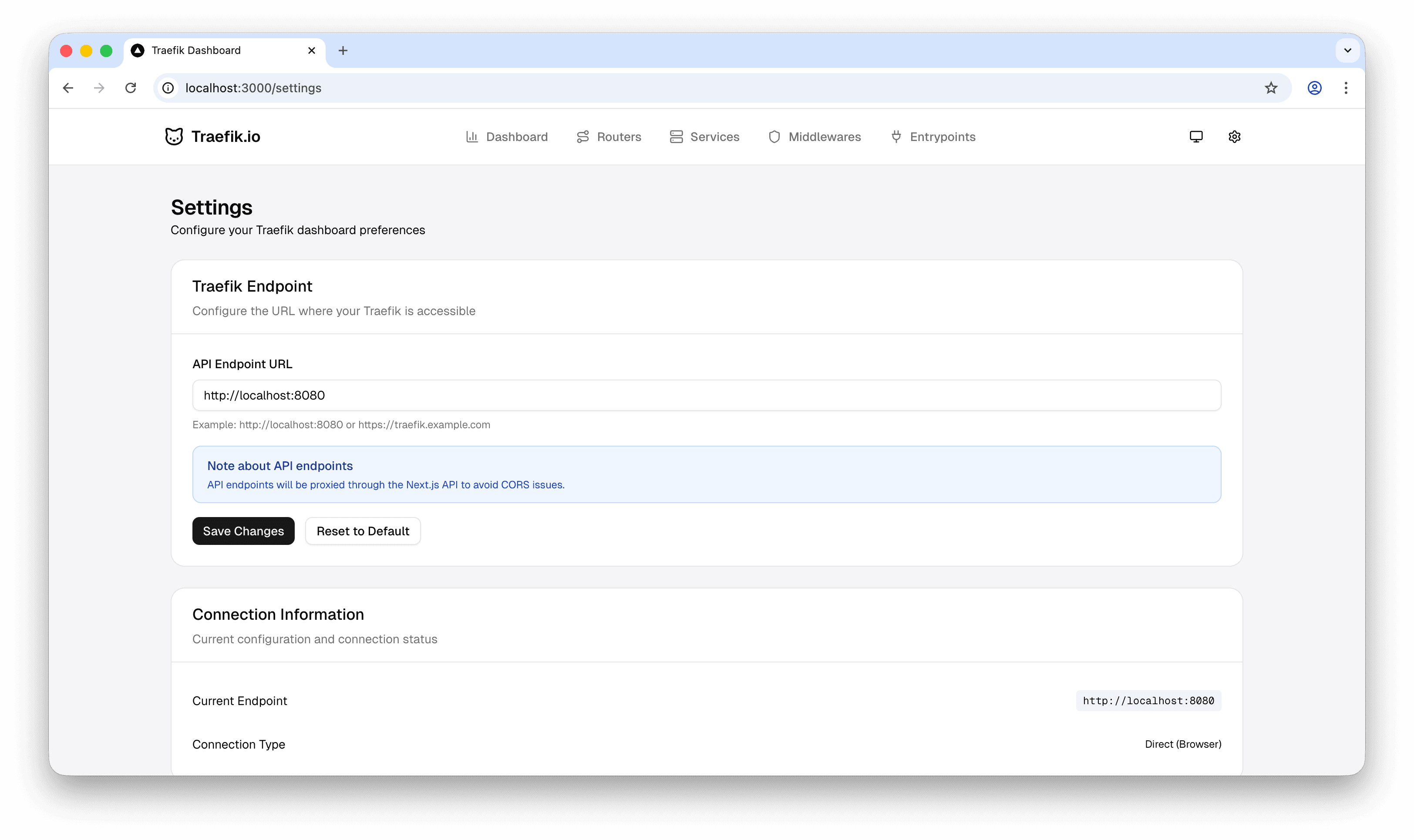 Traefik Dashboard screenshot 7